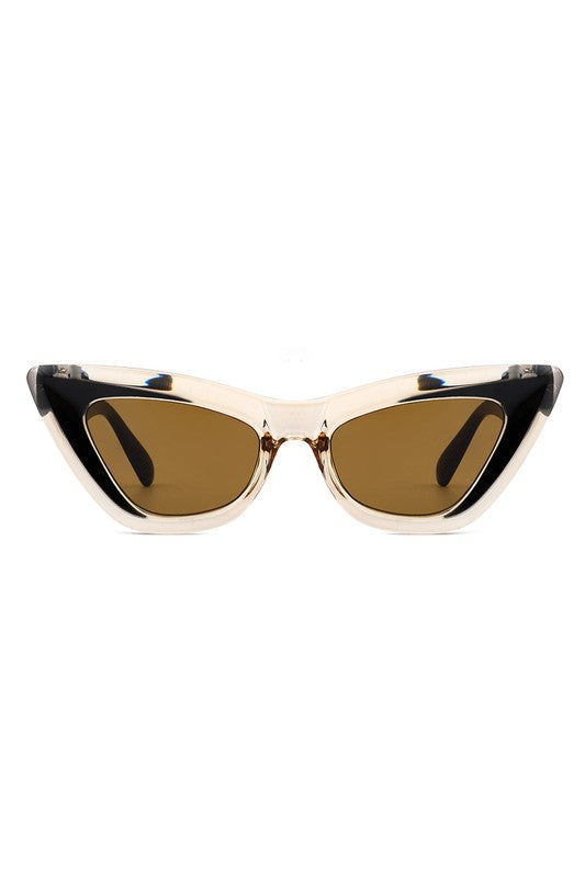 Retro High Pointed Women Cat Eye Sunglasses