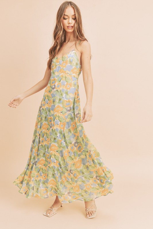Lois Floral Maxi Dress