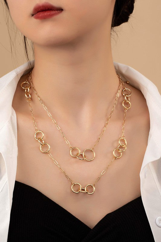 Looped Chain Necklace