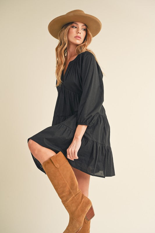 Tiered Western Rodeo Dress