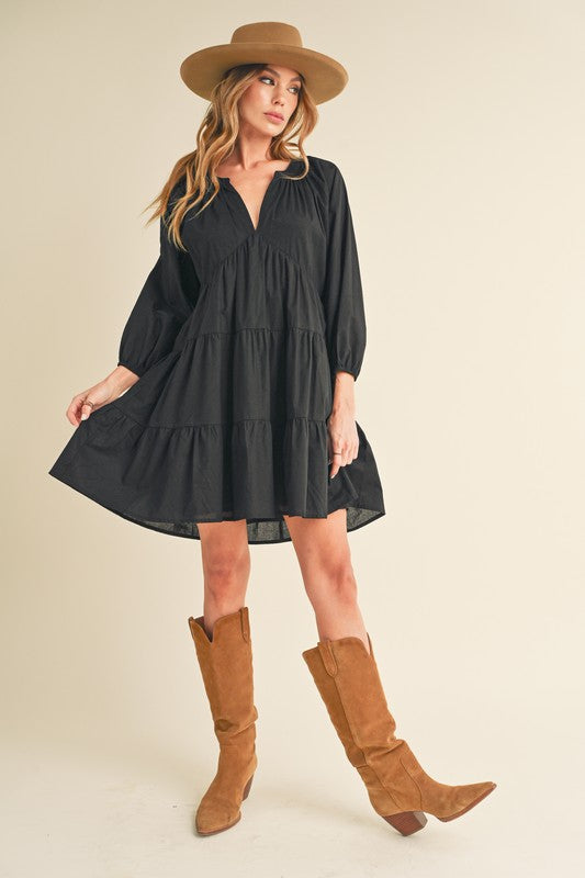 Tiered Western Rodeo Dress