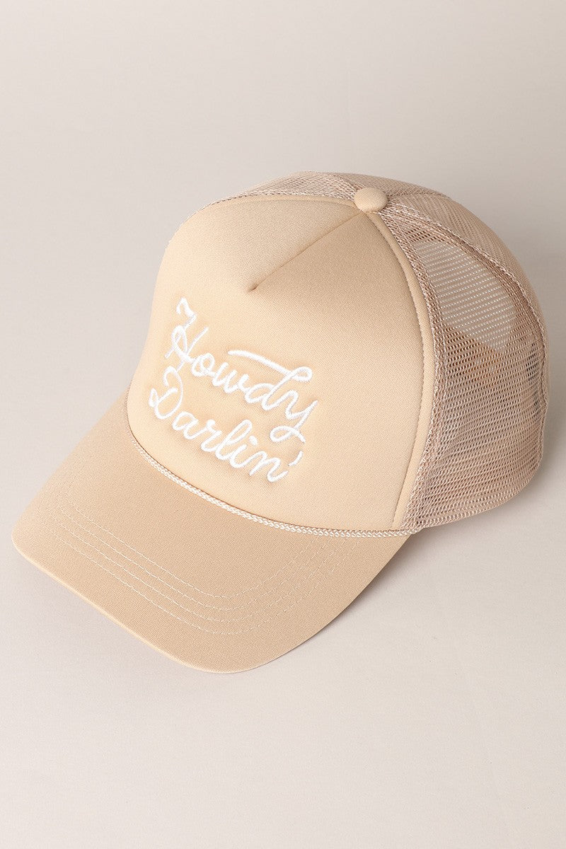 Howdy Darlin' Trucker Hat