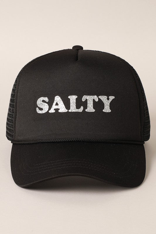 Glitter SALTY Trucker Hat