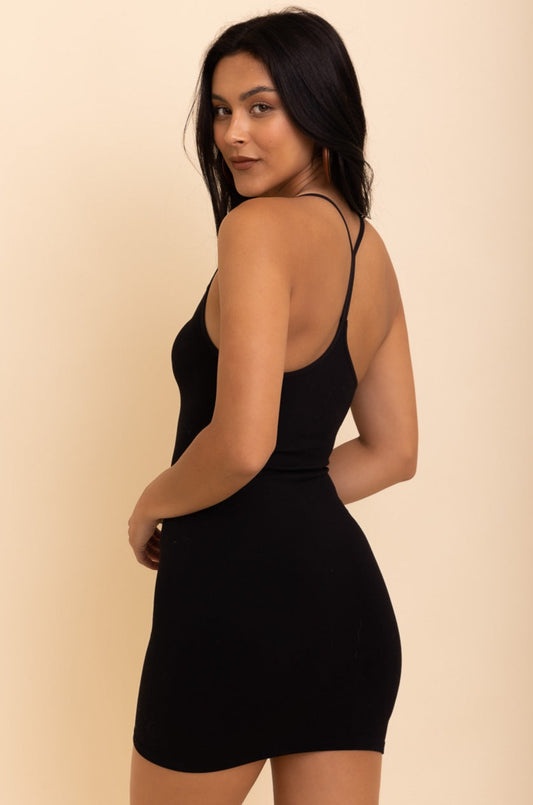 Barely There Seamless Slip Dress XS/S / Black